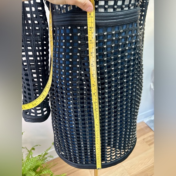 Topshop black & navy dress - Picture 9 of 16